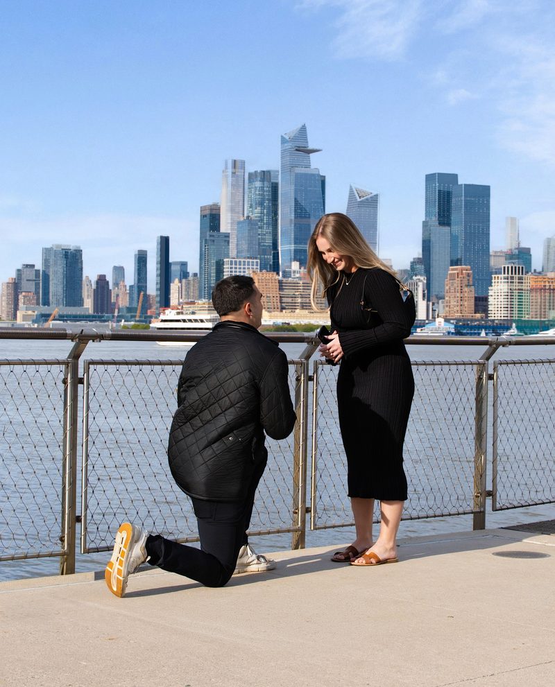 Engagement session photo