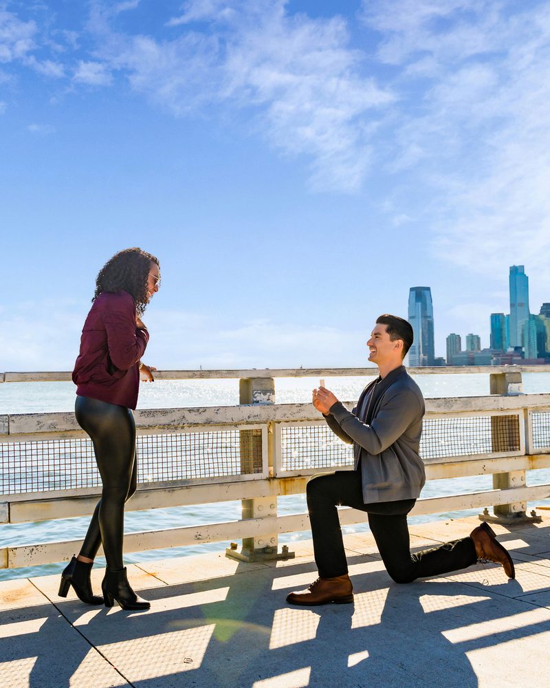 Engagement session photo